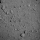 Ryugu’s surface as seen from a distance of about 0.6 miles (1 km)